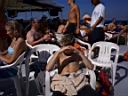 Resting after diving